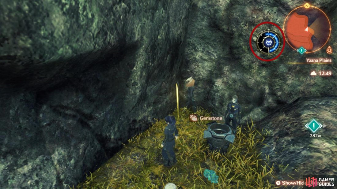 The Flame Clock can be found near the mini-map. 