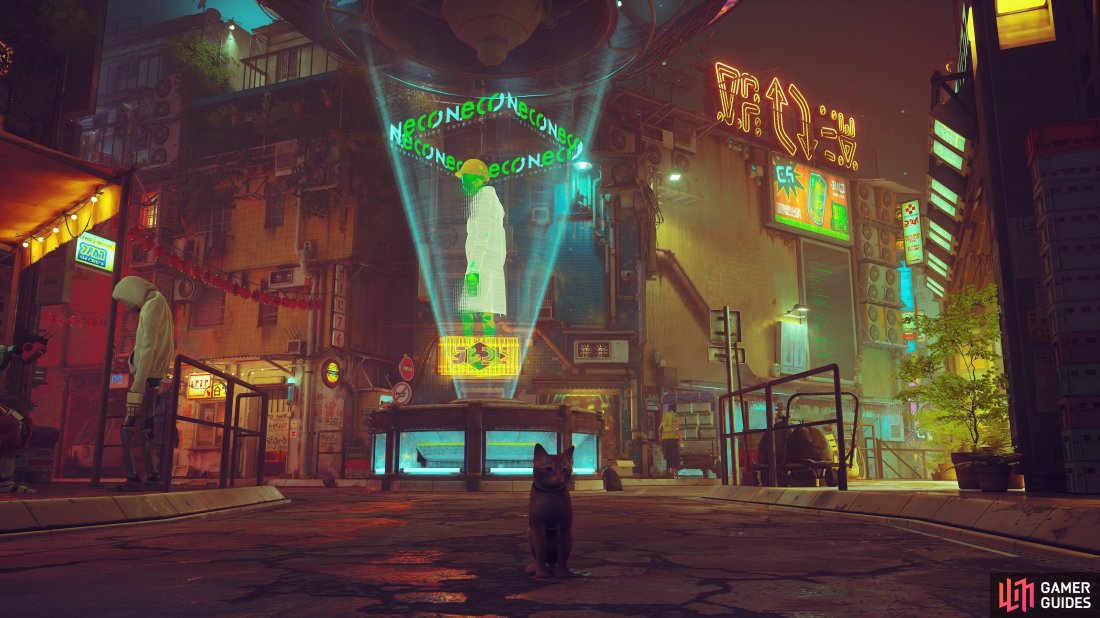 Midtown is one of the many locations youll visit on your Stray playthrough. 