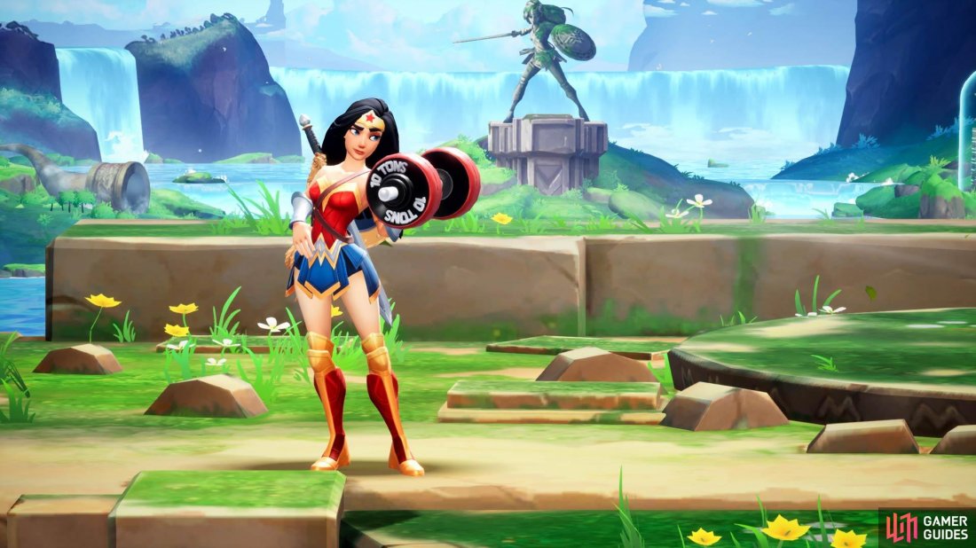 Wonder Woman is the only real starting character in Multiversus.