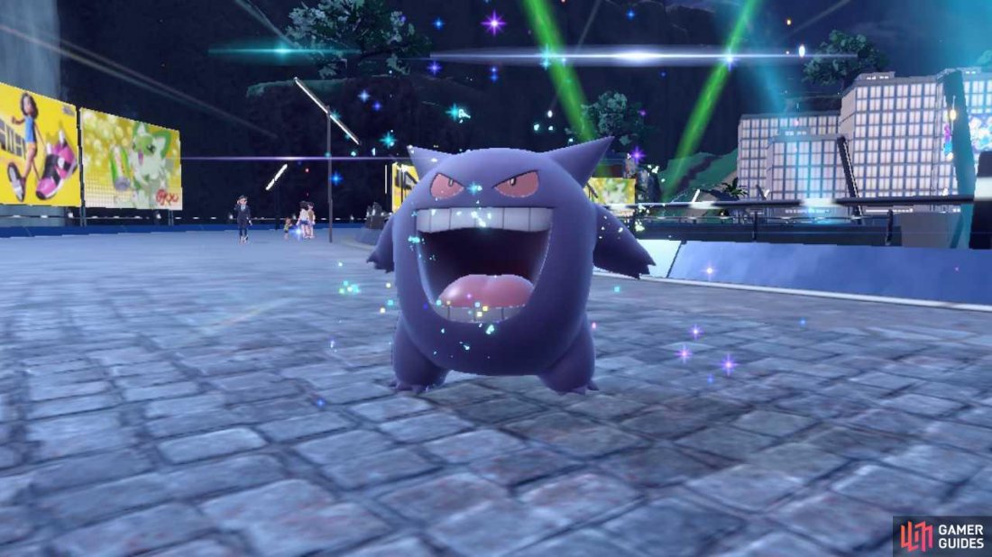 At least Gengar’s original cry can still be heard. Here it is after evolving from Haunter via an in-game NPC trade.