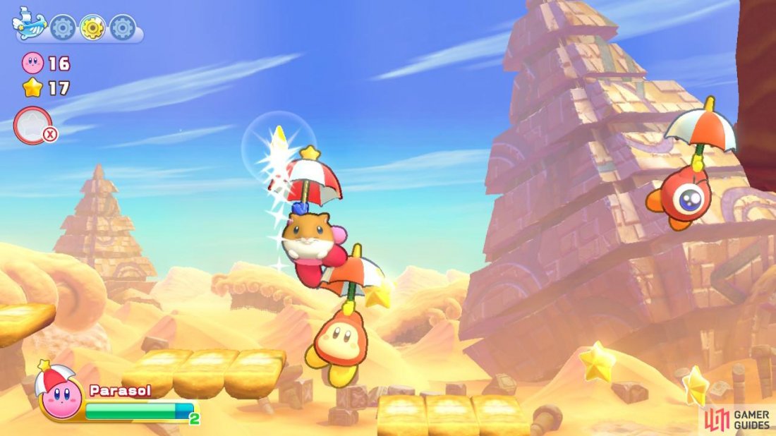 Kirby parasol ability.