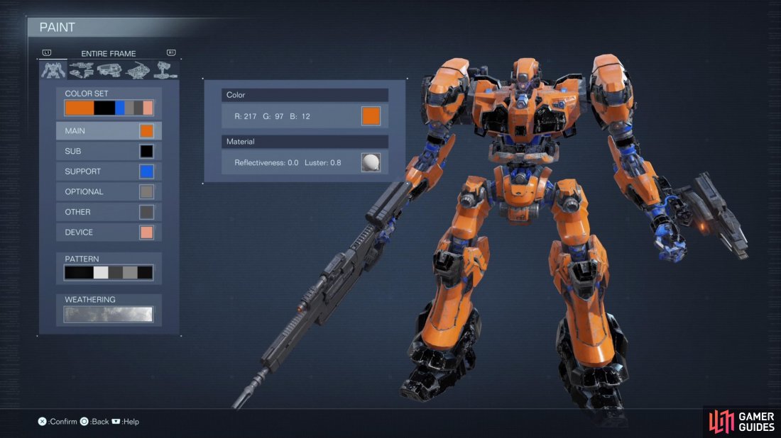You can do a lot to customize your mech in Armored Core VI.