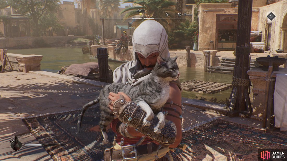Assassin's Creed Mirage Features a Cat With an Assassin's Creed