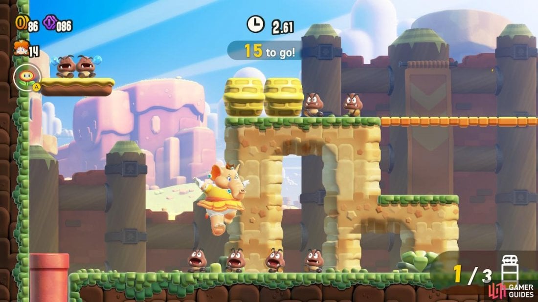The world of Super Mario Bros. Wonder is positively bursting with life and character