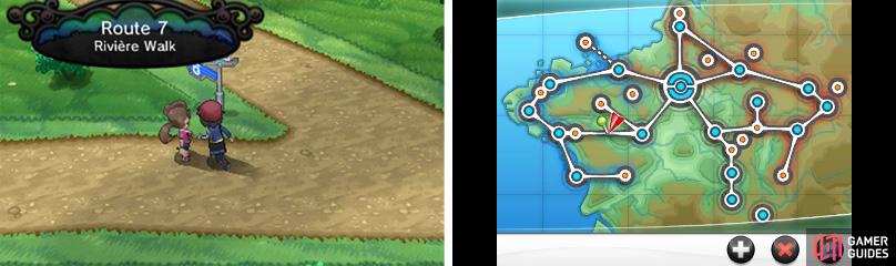 Route 7 is the perfect place to go get your Pokemon eggs hatched.