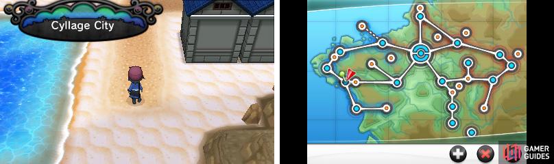 Once you have Surf, you can return to these parts for additional items and battles.