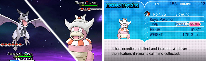 Slowking evolves from a Slowpoke when traded whilst holding the Kings Rock.