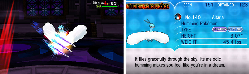 Altaria is weak to Rock, Ice, Dragon and Fairy moves; especially Ice.