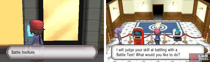 The Battle Institute is a facility in north Lumiose City.