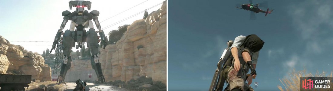 Sahelanthropus makes its debut (left) so its a good idea to sprint to the extraction point (right).