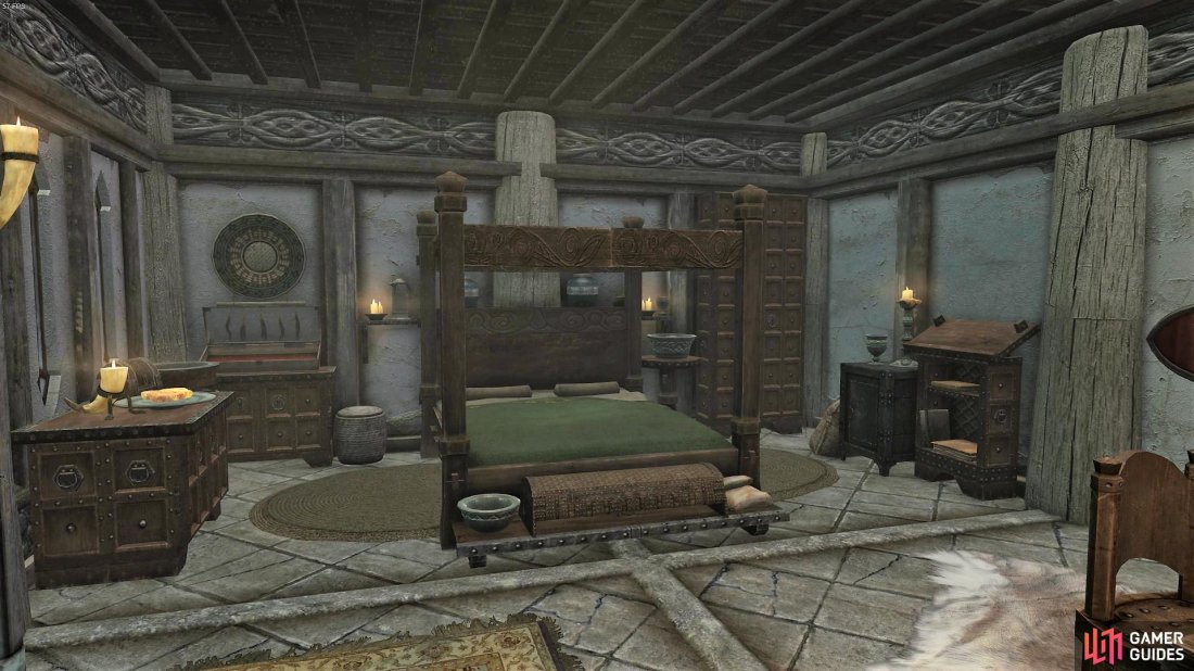 The bedroom option offers extra beds that are a bit fancier than the main hall options!