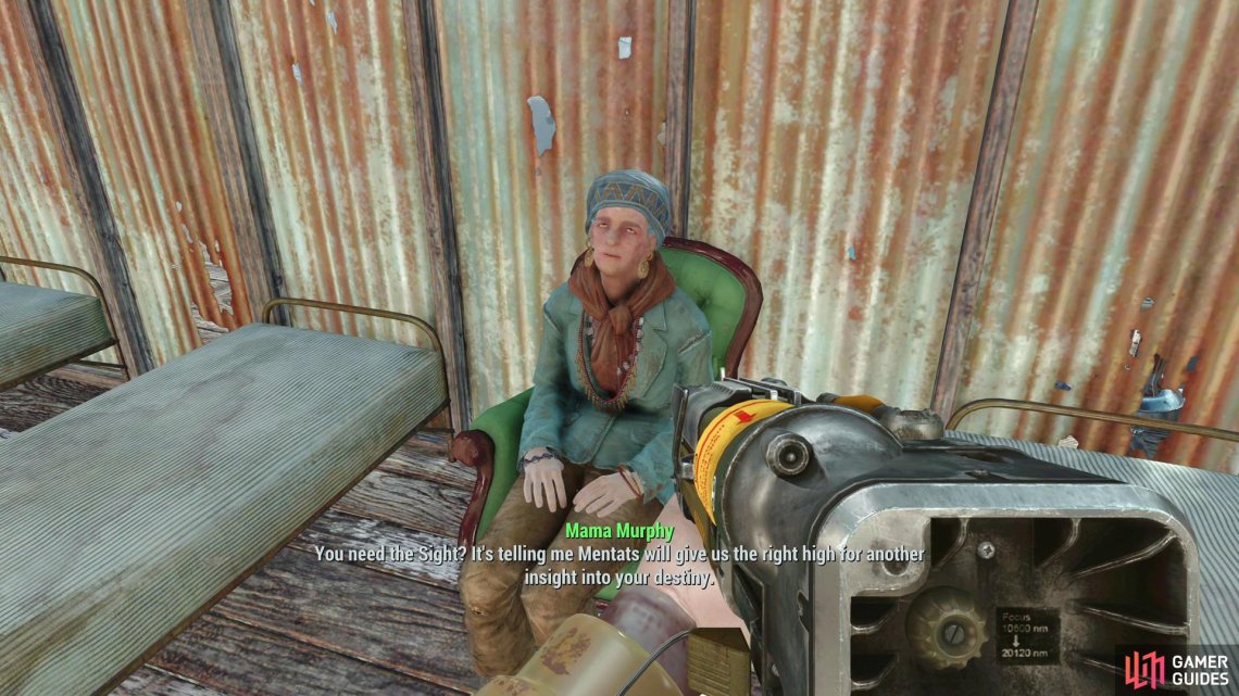 Once seated, Mama Murphy will eventually request some Mentats.