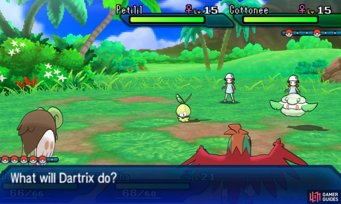 Double Battles Pokemon Battles Gameplay Pokemon Ultra Sun Moon Gamer Guides