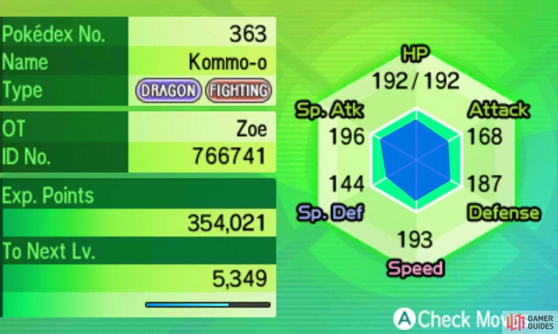 This Kommo-o is Battle Tree ready!