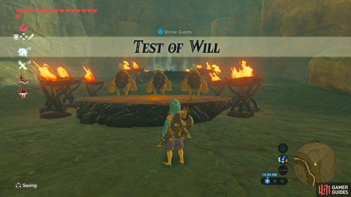 This Shrine Quest is easy provided you have the right gear and items