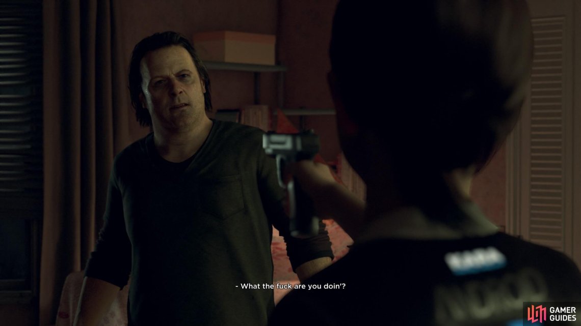 You can find the gun in Todds room if you unlocked it in an earlier chapter