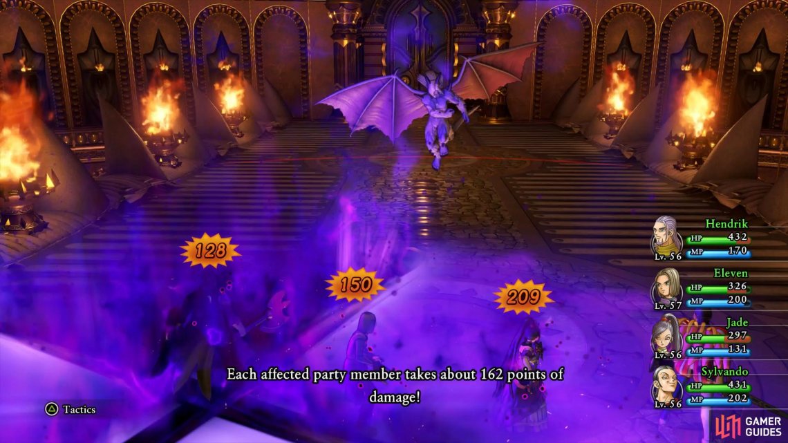 dragon quest 11 fortress of fear