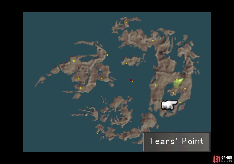 Find Tear’s Point on your world map