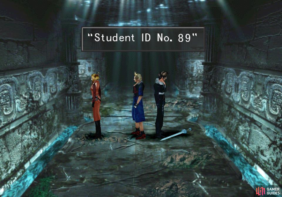 Shortly into the tomb you’ll find the student ID you’re after