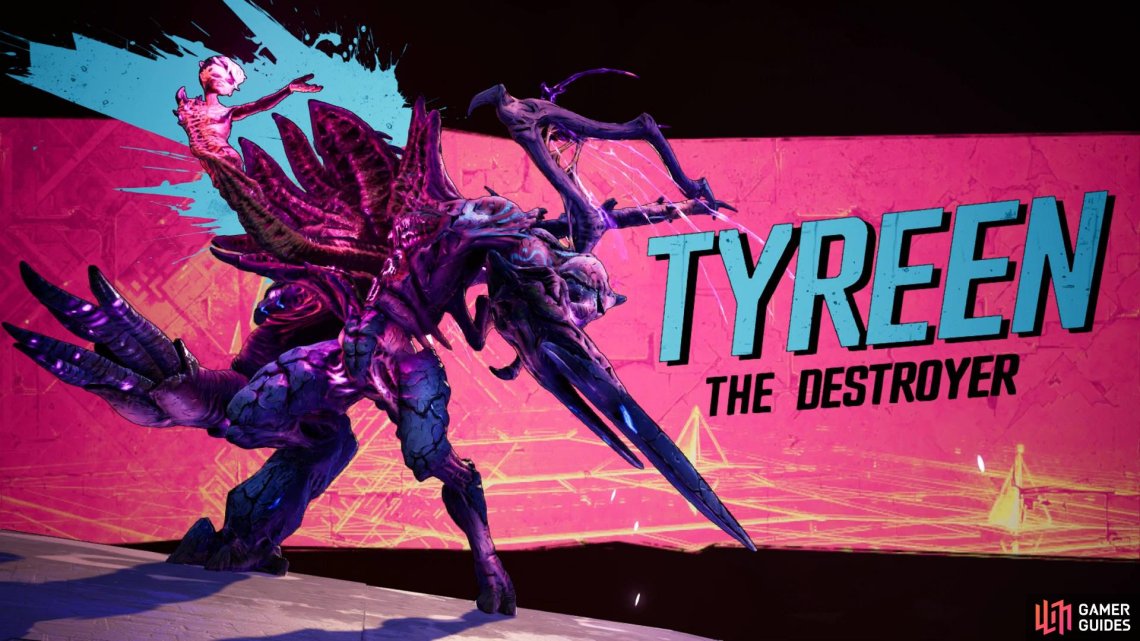 Tyreen The Destroyer Guides Bosses Borderlands 3 Gamer Guides