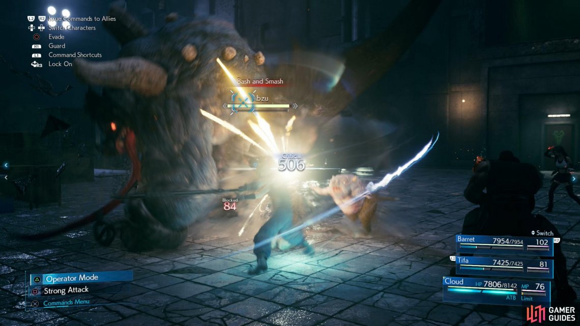 In phase one, nearly all of Abzus attacks can be countered.