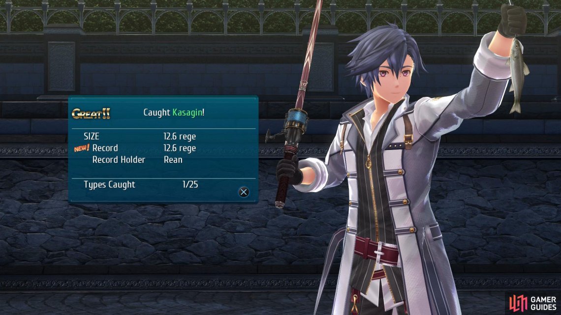 Fish Fishing Notebook The Legend Of Heroes Trails Of Cold Steel Iii Gamer Guides