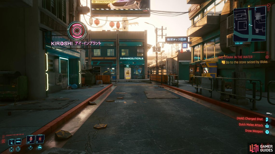 Cyberpunk Shark In The Water Shark in the Water - Watson - Gigs | Cyberpunk 2077 | Gamer Guides