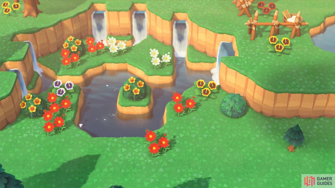 Animal Crossing Pond Shape Inspirations Imlaycity Statues