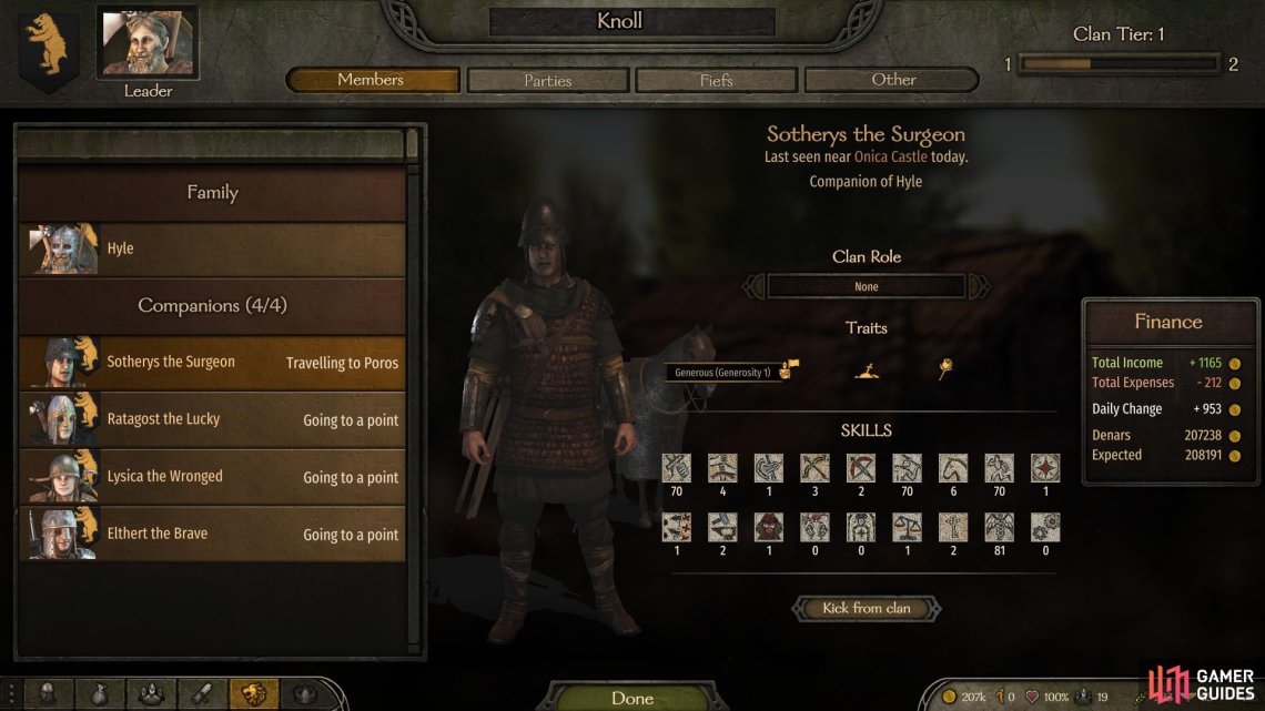 mount and blade character builds