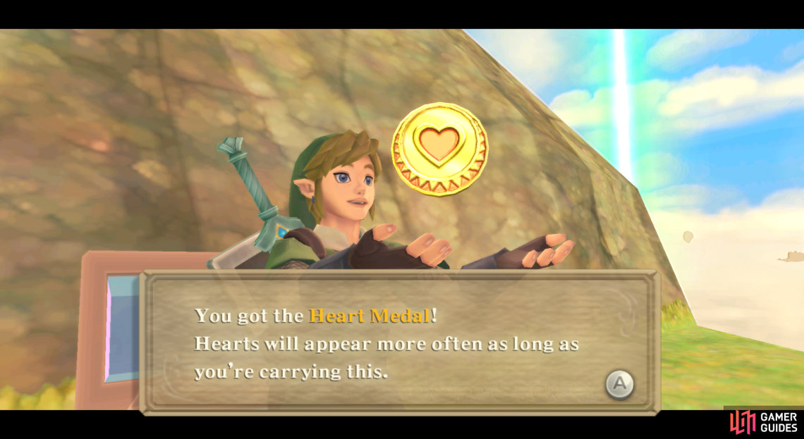 life medal skyward sword hd