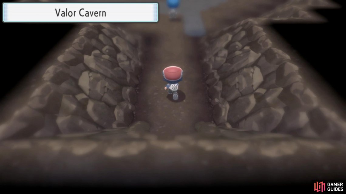 Valor Cavern is located at the center of Lake Valor.