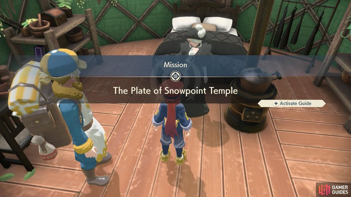 Snowpoint Temple contains an unresolved mystery.