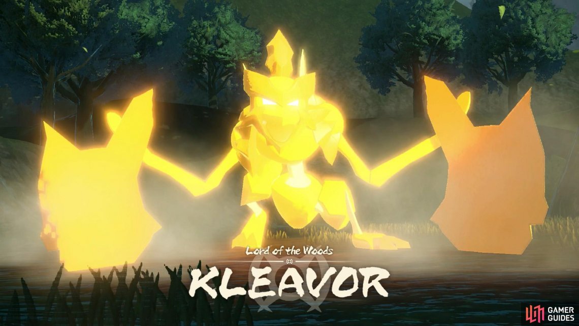 Kleavor: Lord of the Woods.
