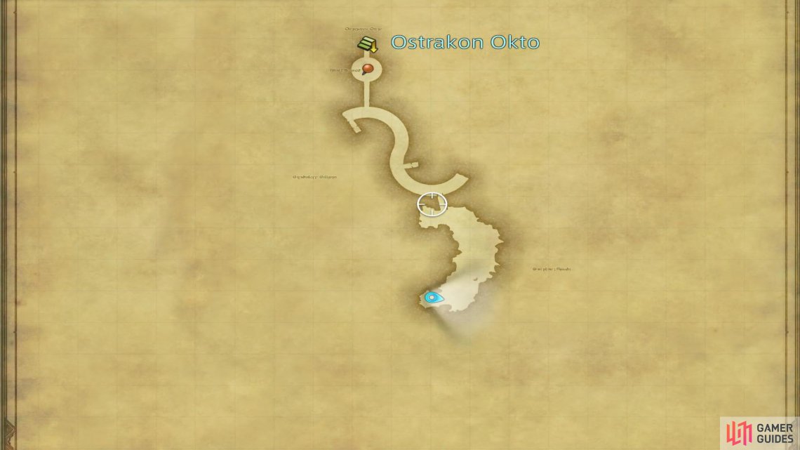 Ostrakon Hexi Map.