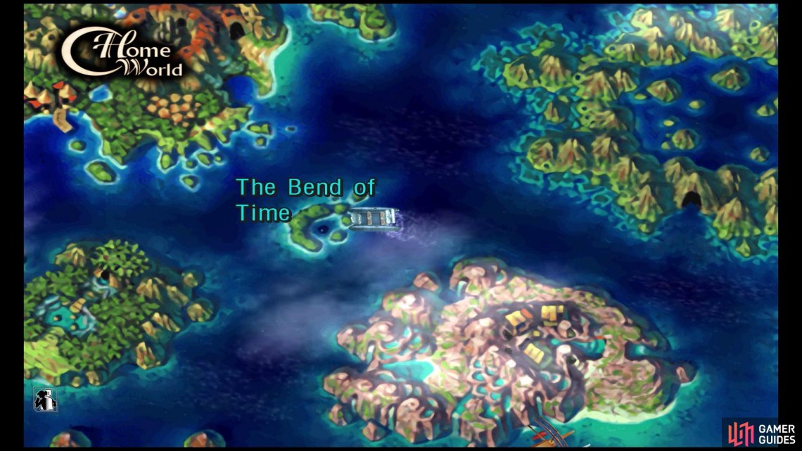 If youve already completed the Tower of Geddon, head to the Bend of Time.