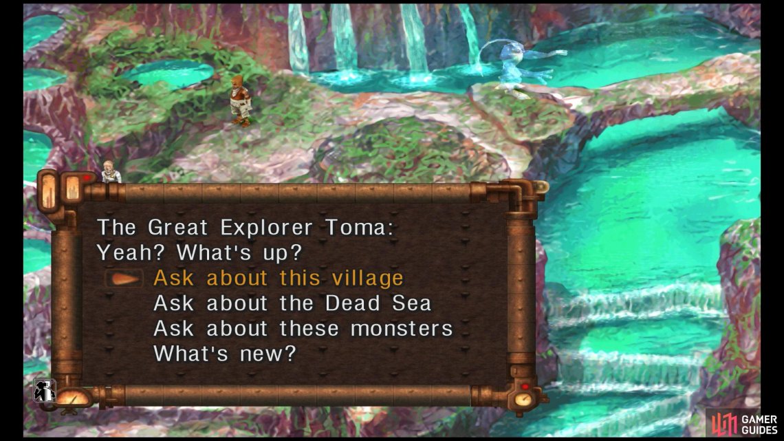 Grill Toma the explorer.