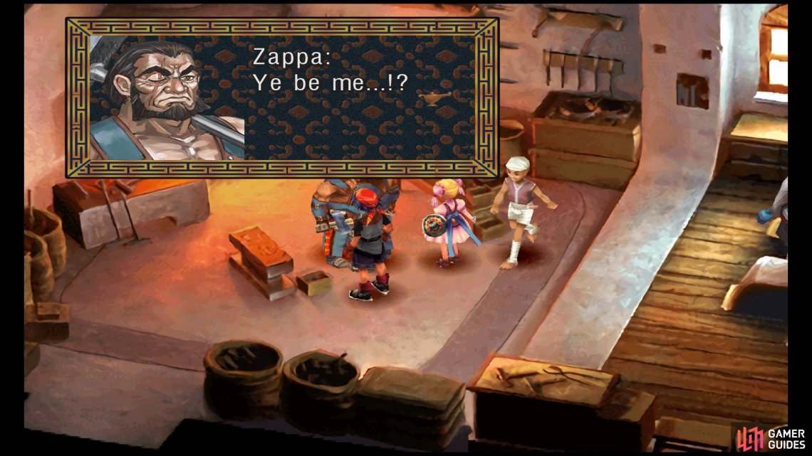 Bring Zappa to his counterpart in Termina (Another World).