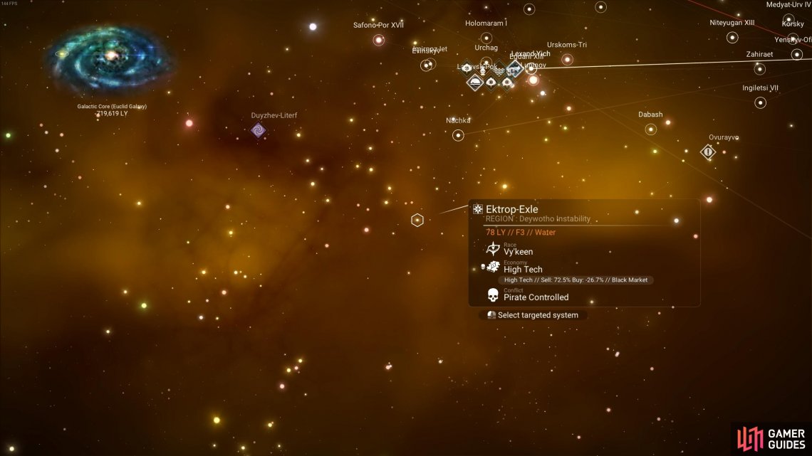 You will need to look for Pirate Controlled systems from the Galaxy Map once you have the Conflict Scanner installed.