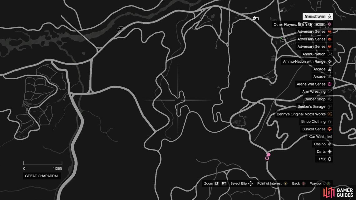 gta 5 online action figures map
