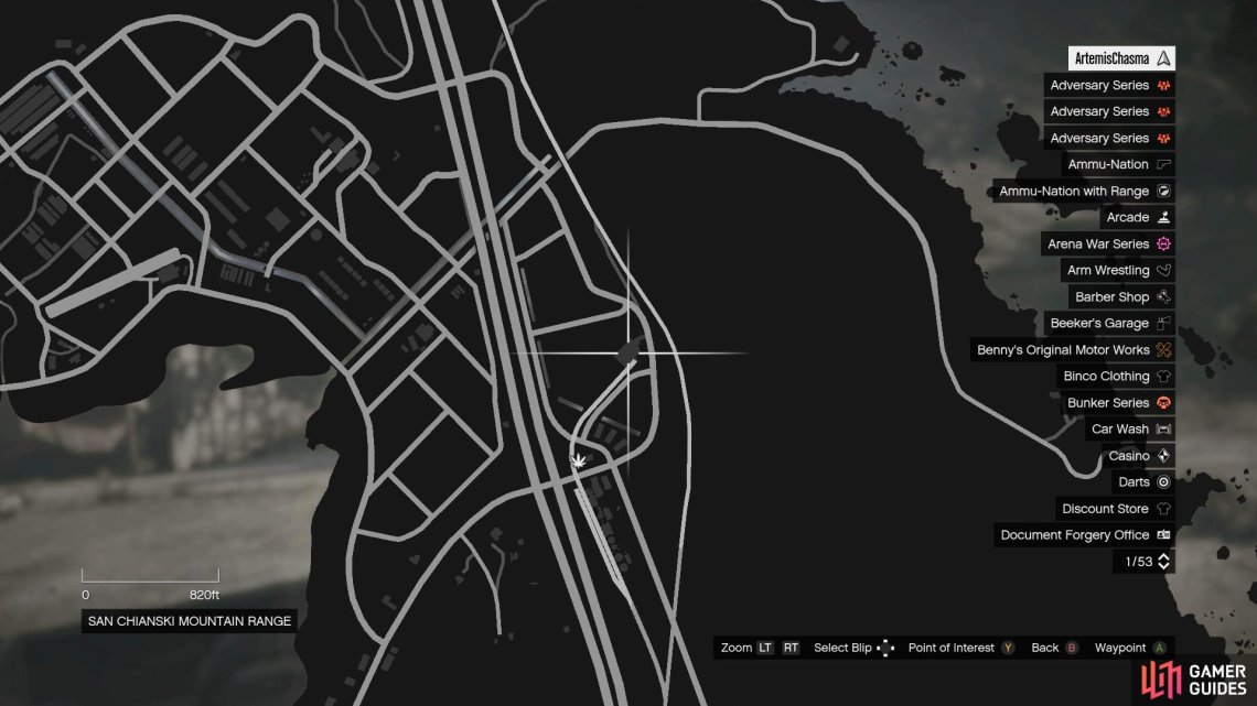 gta 5 online action figures map