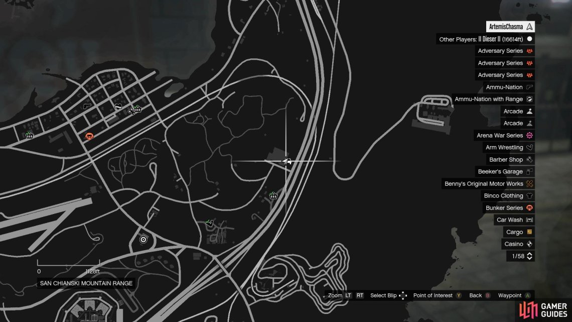 gta v cards map