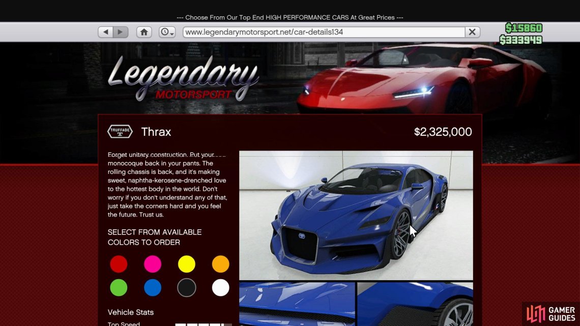 Best Supercars Vehicle Guide Grand Theft Auto Online Grand Theft