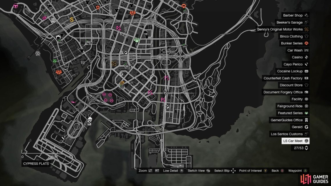 Карта тайников gta 5