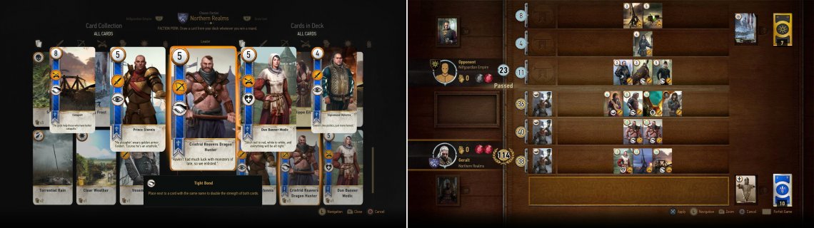 Gwent Information Gameplay Information Introduction The Witcher 3 Wild Hunt Gamer Guides