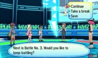 In each round, you fight 3 opponents, each with 3 Pokemon.