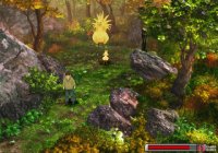 After luring out the chocobo, find the treasure with your ChocoSonar