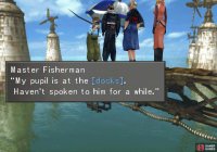 Continue talking to the Master Fisherman and he’ll ask you to do a favor