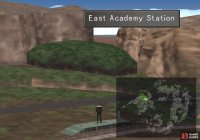 Your next destination is a forest northwest of the East Academy Station