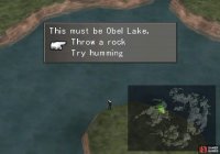 Search around Obel Lake until youre prompted to interact with it.