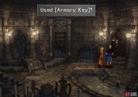 Use the key to open a door in the dungeon